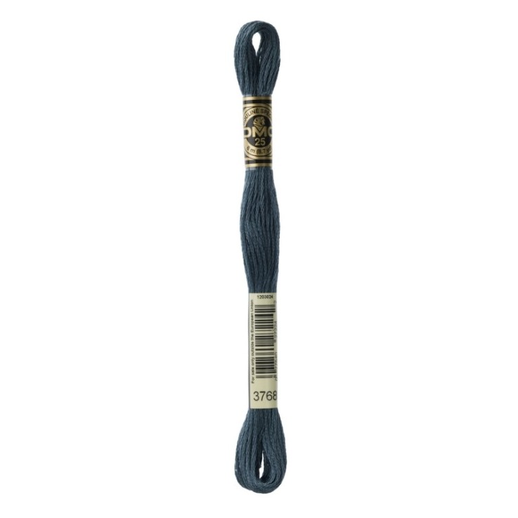 Fil Mouliné DMC Gold Concept 8M Col. 3768 Broderie et Point de Croix
