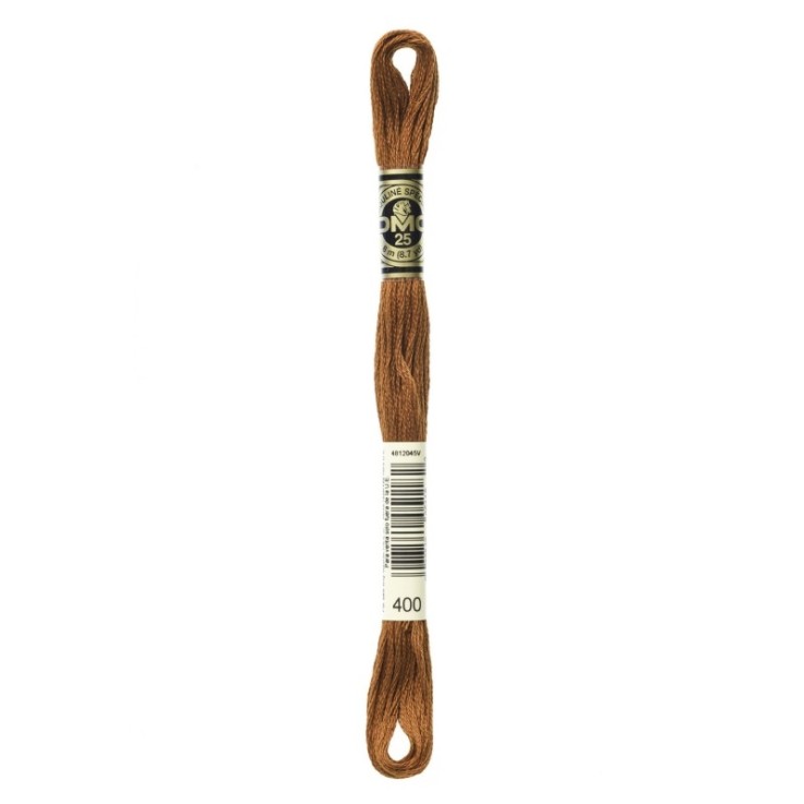Fil Mouliné DMC Gold Concept 8M Col. 400 Broderie et Point de Croix