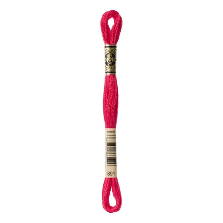 Fil Mouliné DMC Gold Concept 8M Col. 891 Broderie et Point de Croix