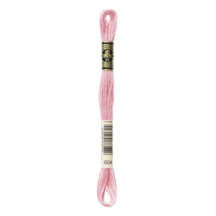 Fil Mouliné DMC Gold Concept 8M Col. 604 Broderie et Point de Croix