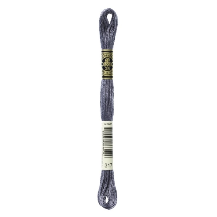 Fil Mouliné DMC Gold Concept 8M Col. 317 Broderie et Point de Croix