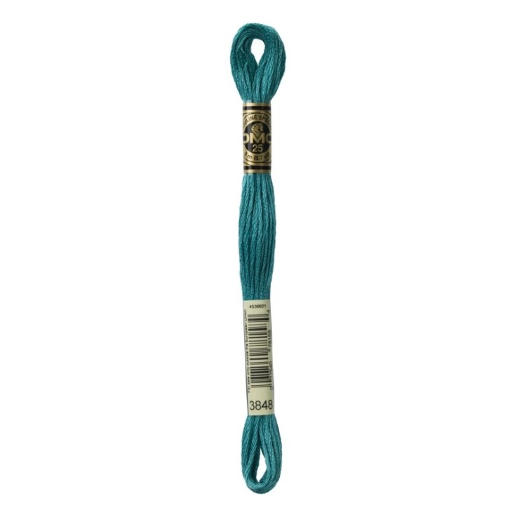 Fil Mouliné DMC Gold Concept 8M Col. 3848 Broderie et Point de Croix