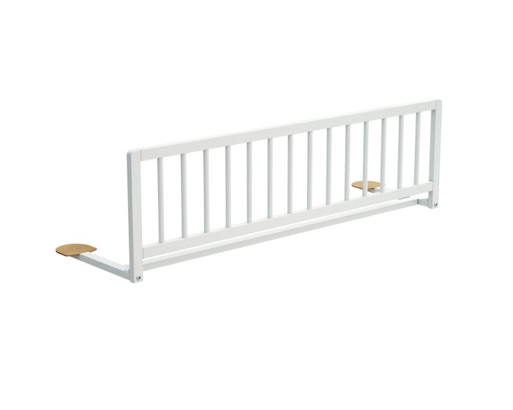 Barrière de lit enfant en bois blanc SIDO