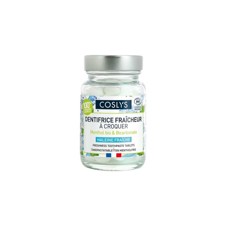 Dentifrice fraîcheur à croquer Bio (x120)