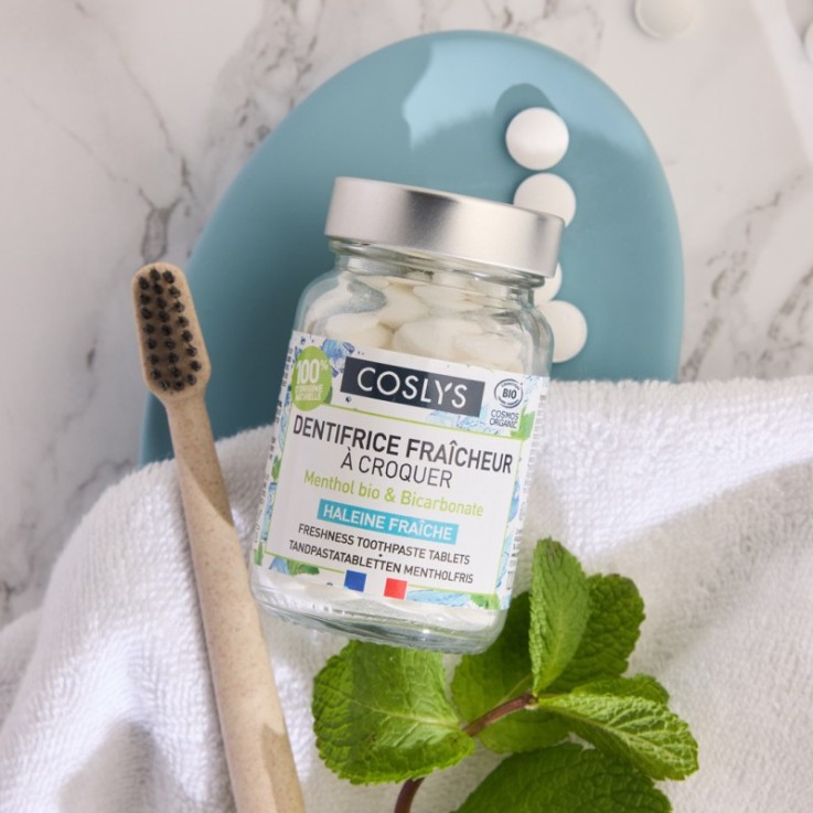 Dentifrice fraîcheur à croquer Bio (x120)