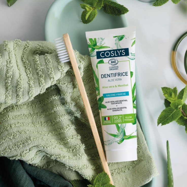 Dentifrice fluor aloe vera Bio (100g)
