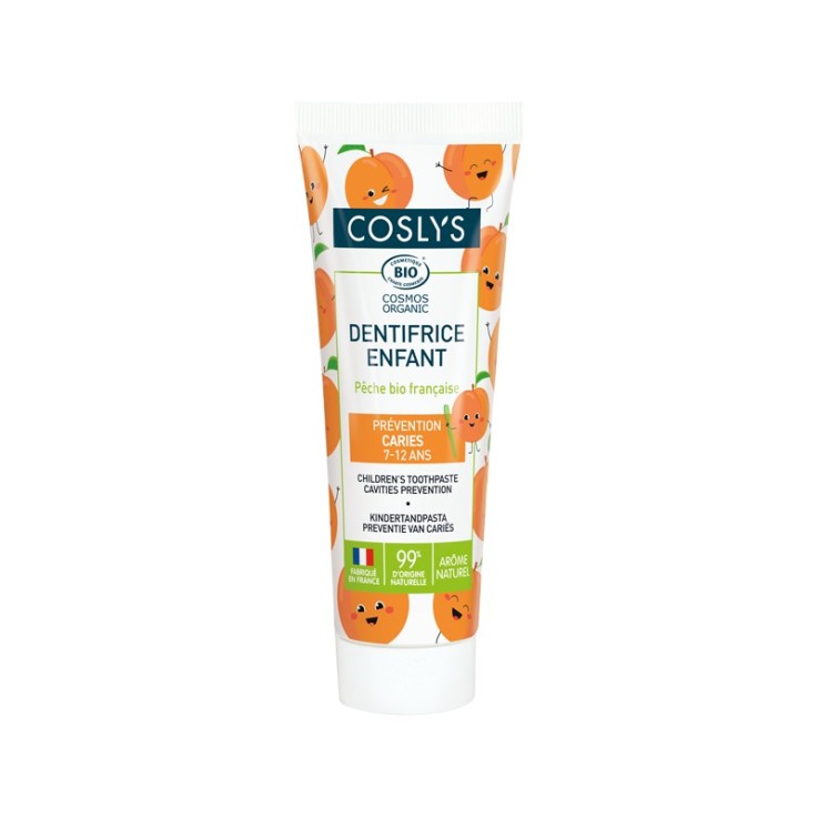 Dentifrice enfant pêche Bio (50ml)