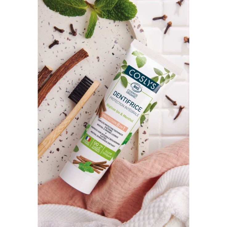Dentifrice fluor protection intégrale Bio (100g)