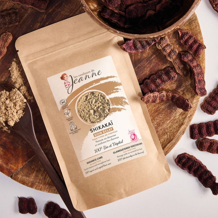 Soin éclat Shikakaï certifié Bio (100g)