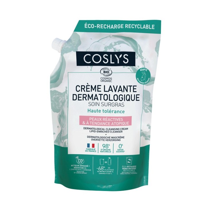 Eco-recharge crème lavante dermatologique Bio (1L)