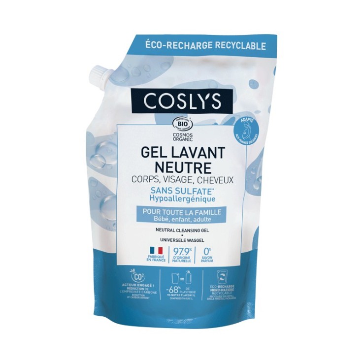 Eco-recharge gel lavant neutre Bio (1L)