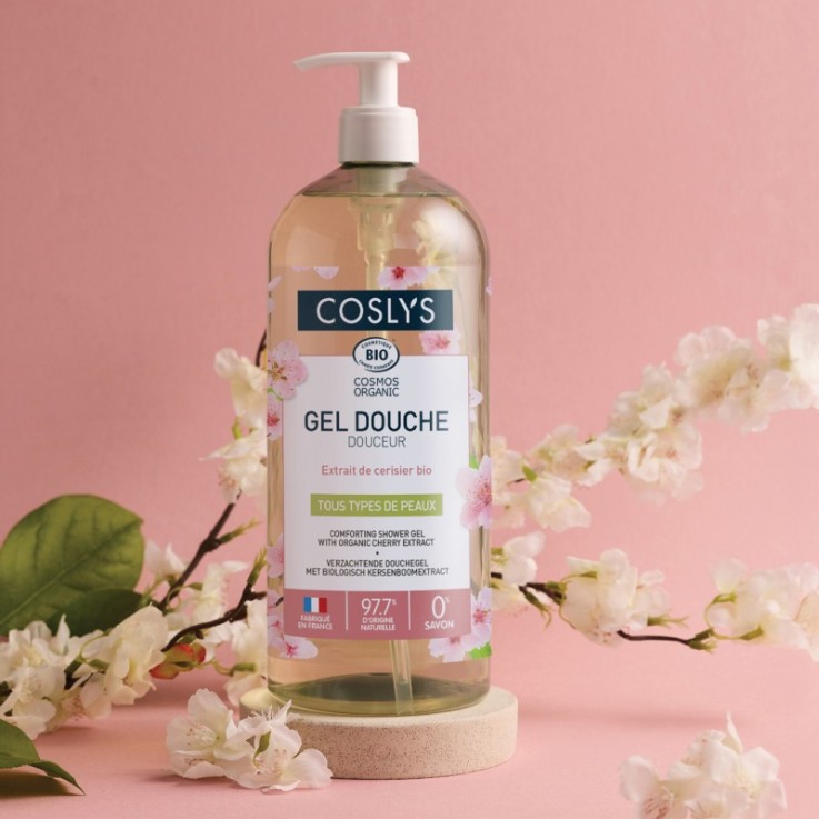Gel douche douceur fleur de cerisier Bio (1L)