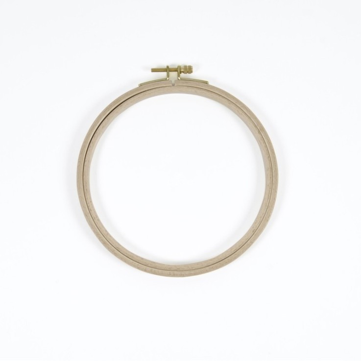 Tambour en bois Cercle à broder 15,5 cm