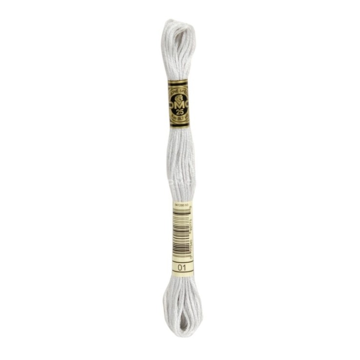 Fil Mouliné DMC Gold Concept 8M Col. 01 Broderie et Point de Croix