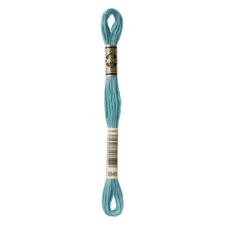 Fil Mouliné DMC Gold Concept 8M Col. 3849 Broderie et Point de Croix