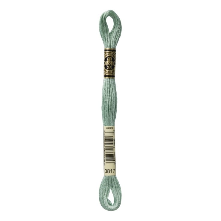Fil Mouliné DMC Gold Concept 8M Col. 3817 Broderie et Point de Croix