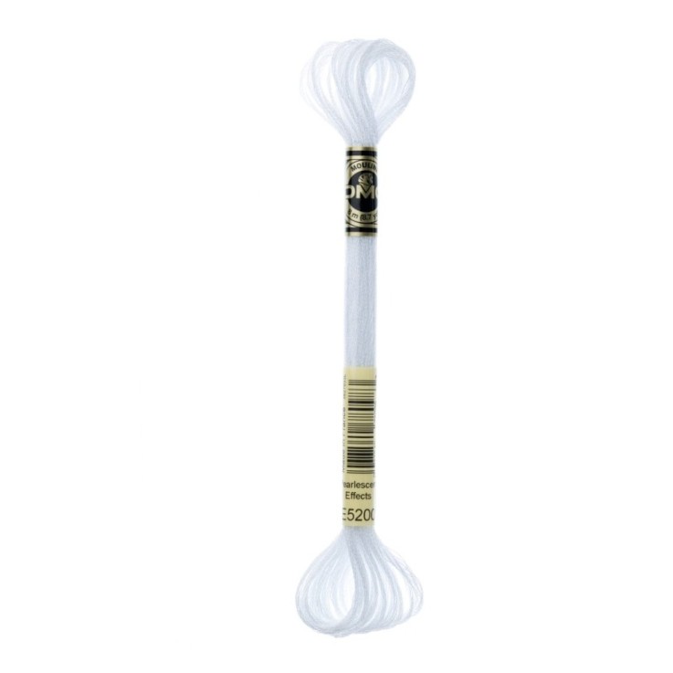 Fil Mouliné DMC Métallisé 8M Col. E5200 Broderie et Point de Croix