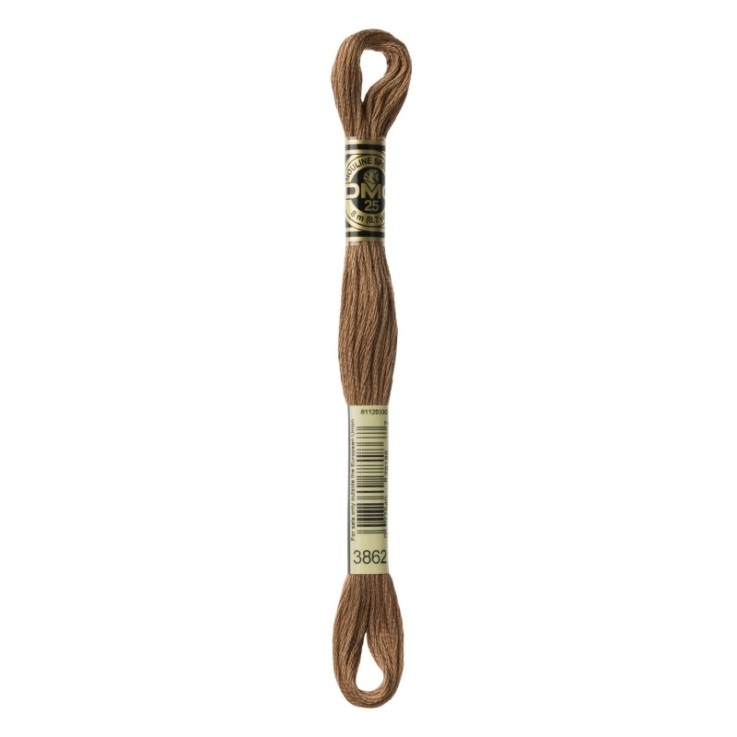 Fil Mouliné DMC Gold Concept 8M Col. 3862 Broderie et Point de Croix