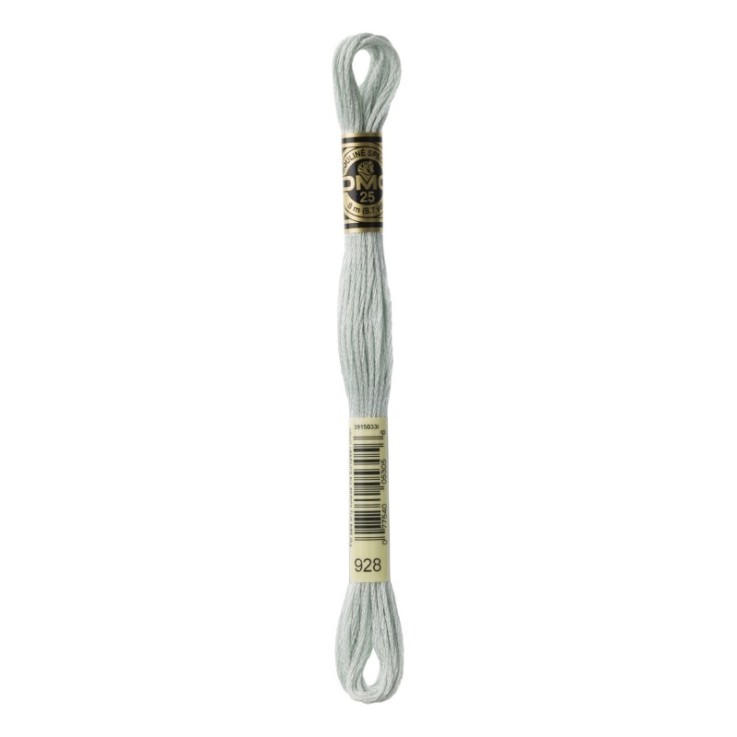 Fil Mouliné DMC Gold Concept 8M Col. 928 Broderie et Point de Croix
