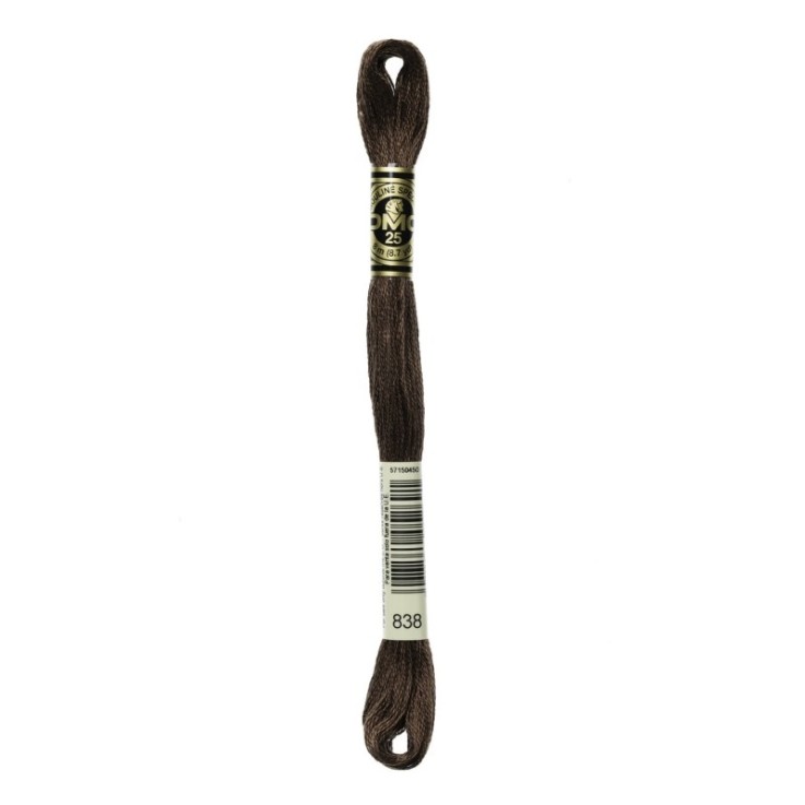 Fil Mouliné DMC Gold Concept 8M Col. 838 Broderie et Point de Croix