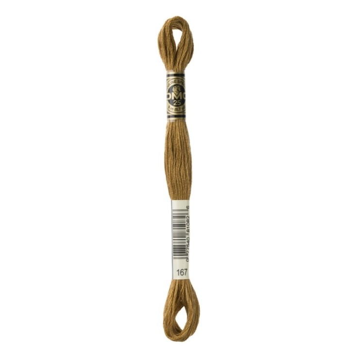 Fil Mouliné DMC Gold Concept 8M Col. 167 Broderie et Point de Croix