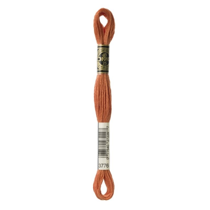 Fil Mouliné DMC Gold Concept 8M Col. 3776 Broderie et Point de Croix