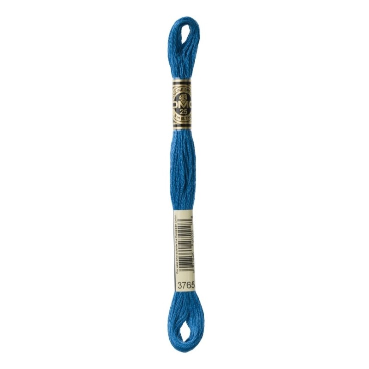 Fil Mouliné DMC Gold Concept 8M Col. 3765 Broderie et Point de Croix