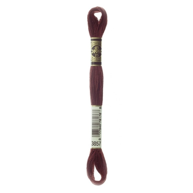 Fil Mouliné DMC Gold Concept 8M Col. 3857 Broderie et Point de Croix