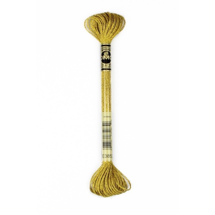 Fil Mouliné DMC Métallisé 8M Col. E3852 Broderie et Point de Croix