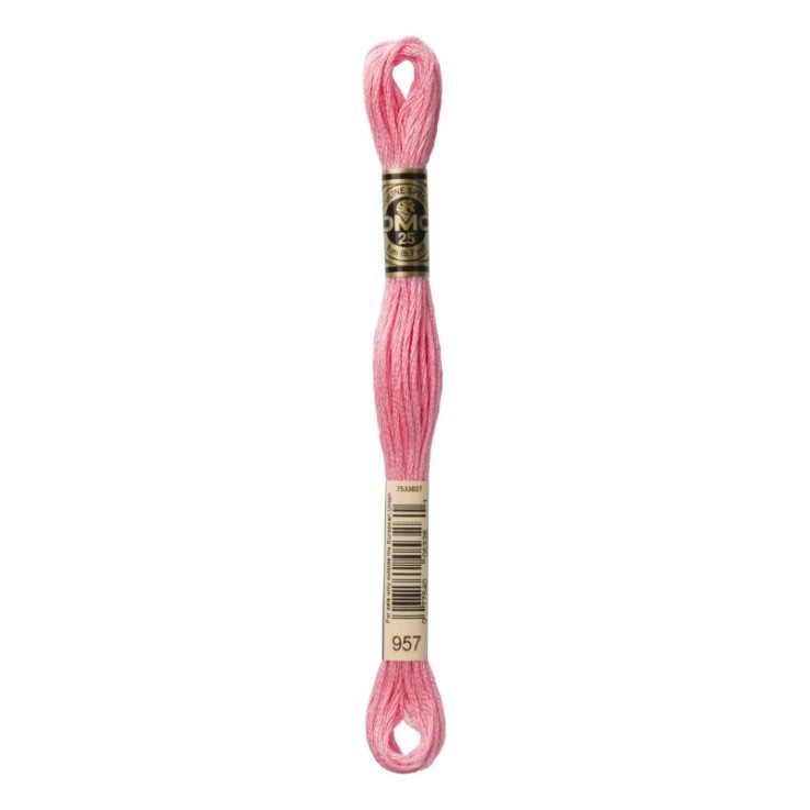 Fil Mouliné DMC Gold Concept 8M Col. 957 Broderie et Point de Croix