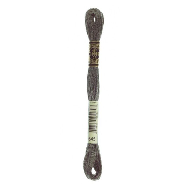 Fil Mouliné DMC Gold Concept 8M Col. 645 Broderie et Point de Croix