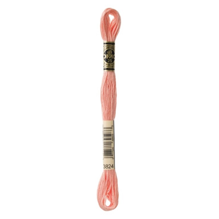 Fil Mouliné DMC Gold Concept 8M Col. 3824 Broderie et Point de Croix