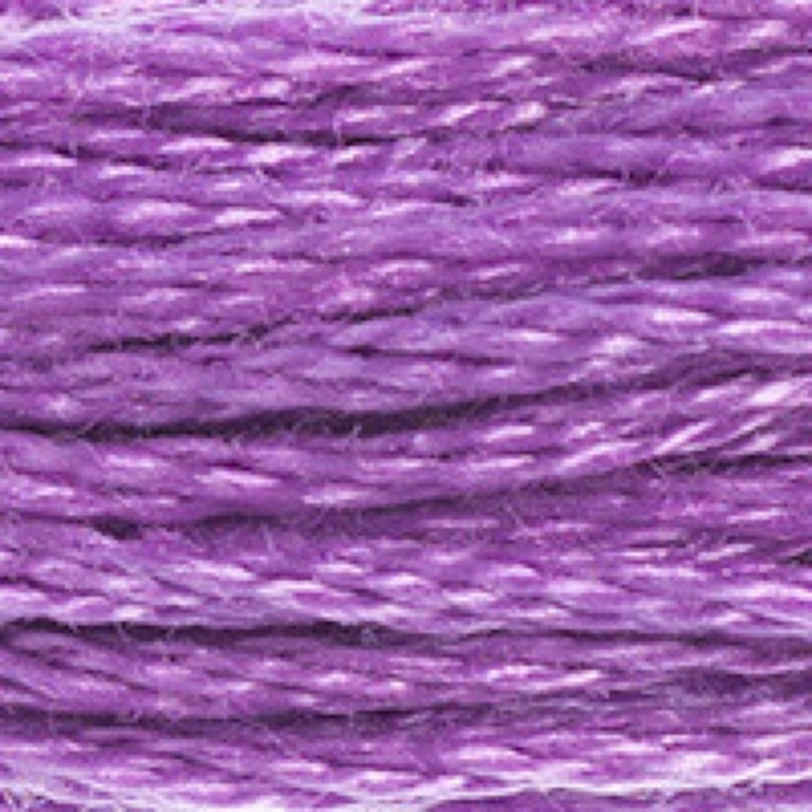 Fil Mouliné DMC Gold Concept 8M Col. 553 Broderie et Point de Croix