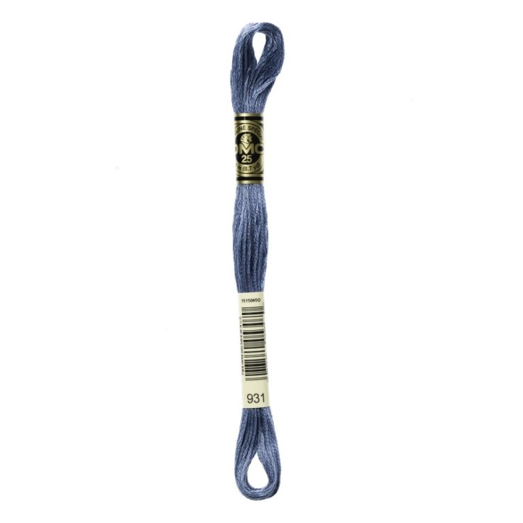 Fil Mouliné DMC Gold Concept 8M Col. 931 Broderie et Point de Croix