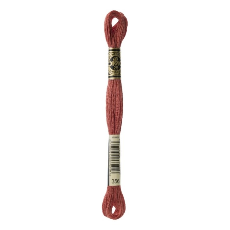 Fil Mouliné DMC Gold Concept 8M Col. 356 Broderie et Point de Croix