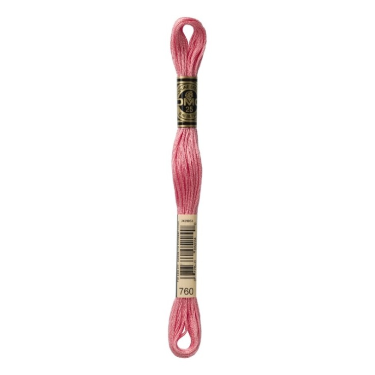 Fil Mouliné DMC Gold Concept 8M Col. 760 Broderie et Point de Croix