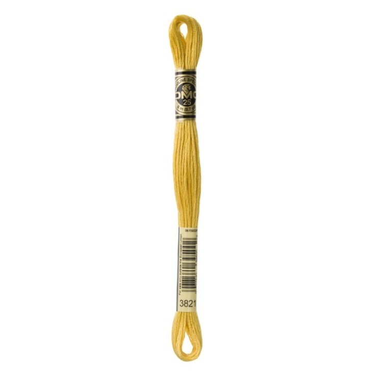 Fil Mouliné DMC Gold Concept 8M Col. 3821 Broderie et Point de Croix