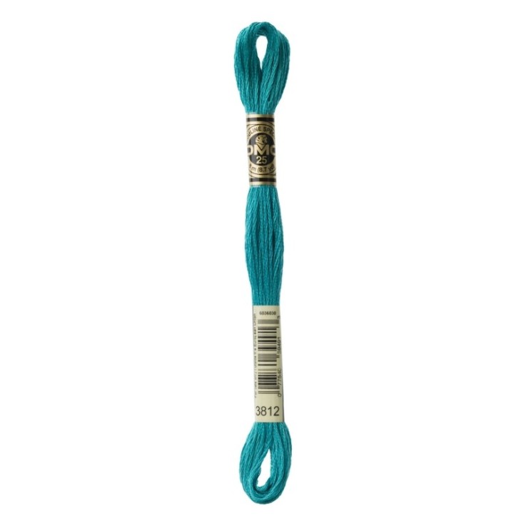 Fil Mouliné DMC Gold Concept 8M Col. 3812 Broderie et Point de Croix