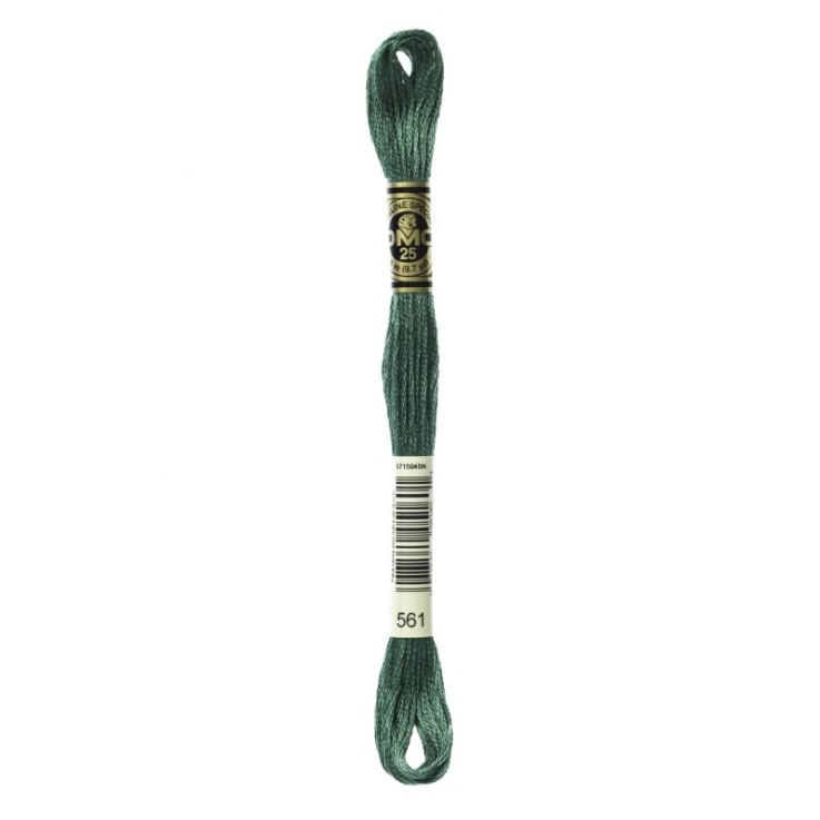 Fil Mouliné DMC Gold Concept 8M Col. 561 Broderie et Point de Croix