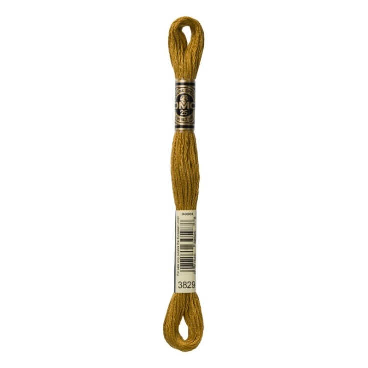 Fil Mouliné DMC Gold Concept 8M Col. 3829 Broderie et Point de Croix