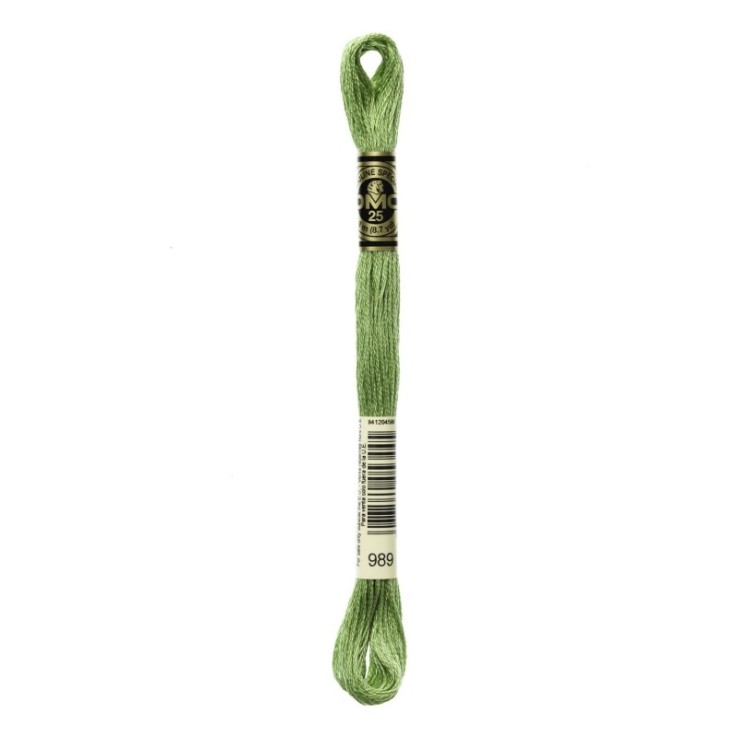 Fil Mouliné DMC Gold Concept 8M Col. 989 Broderie et Point de Croix