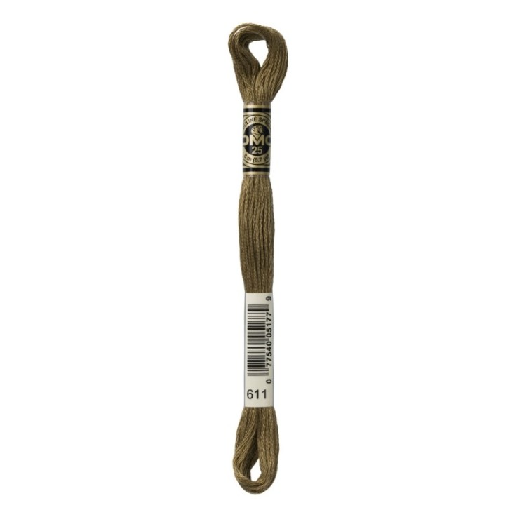 Fil Mouliné DMC Gold Concept 8M Col. 611 Broderie et Point de Croix