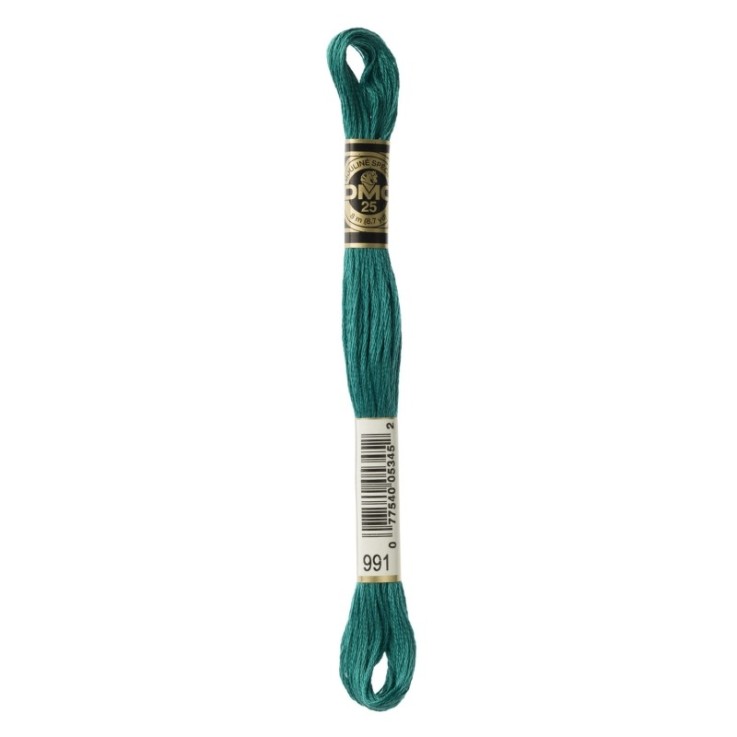 Fil Mouliné DMC Gold Concept 8M Col. 991 Broderie et Point de Croix