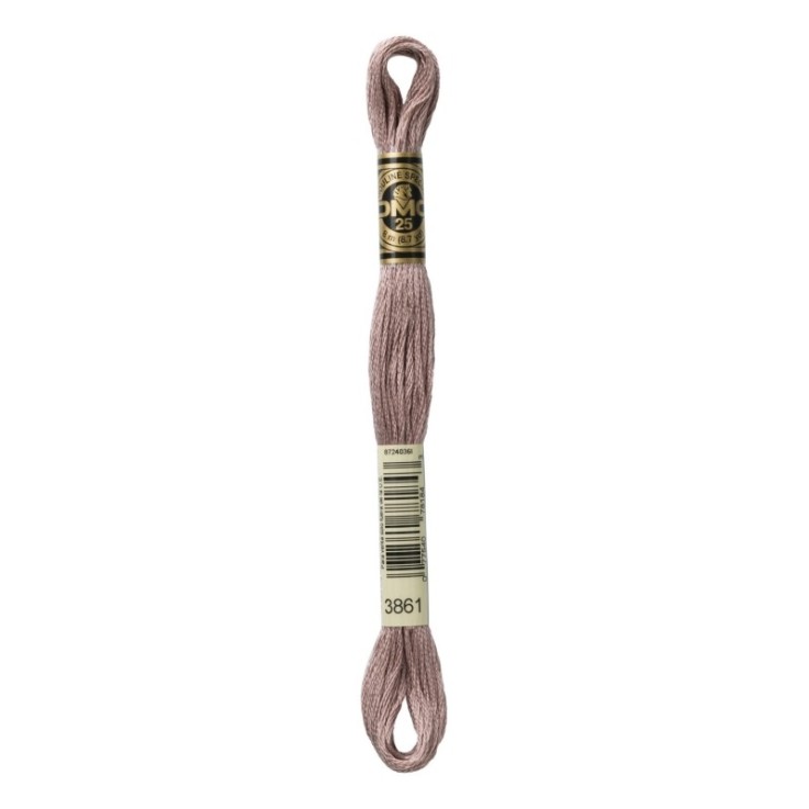 Fil Mouliné DMC Gold Concept 8M Col. 3861 Broderie et Point de Croix