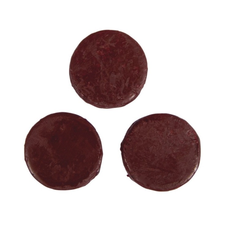 Pastilles de colorant pour cire et gel, 3 pces, 2 cm rouge