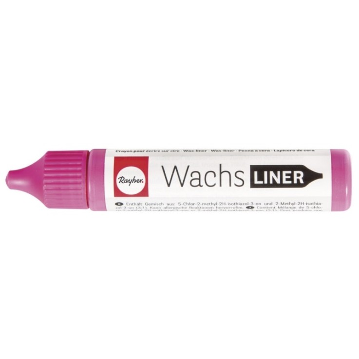 Crayon pour écrire sur cire, flacon 30ml, rose oeillet