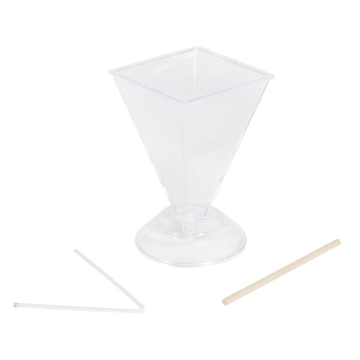 Moule pour bougie pyramide, 90x60 mm