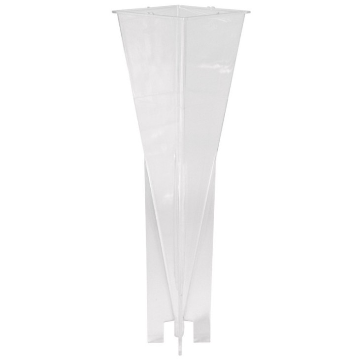 Moule à  bougie Pyramide, 1 pce, hauteur 22 cm