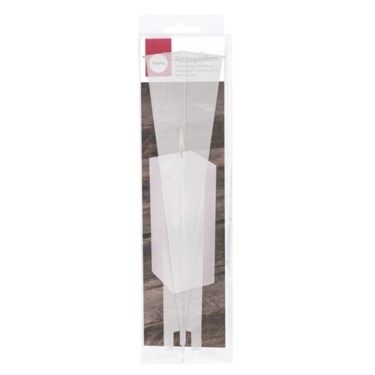 Moule à  bougie Pyramide, 1 pce, hauteur 22 cm