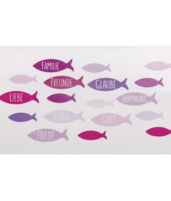 Motif de cire Poissons,...